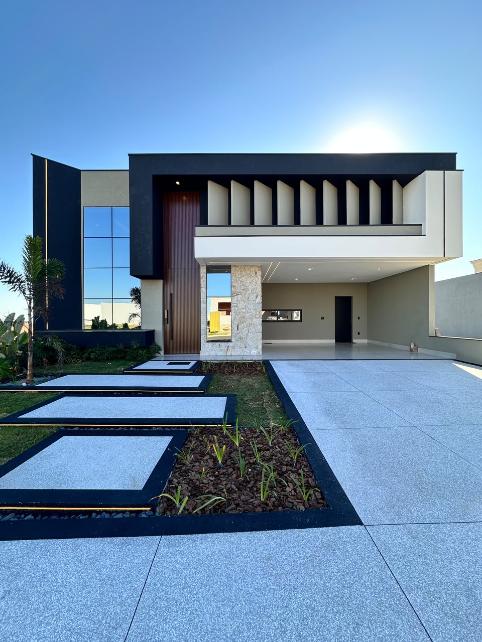 Fachada linda e moderna